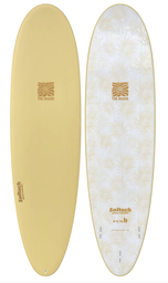 Surf en mousse perf SOFTECH The Middie 7'4 Butter Palms